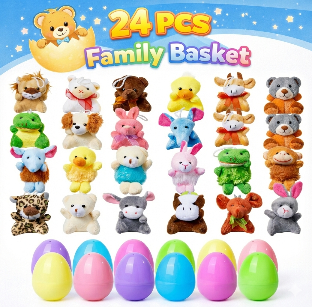 Cubbo Animal Plush Eggs